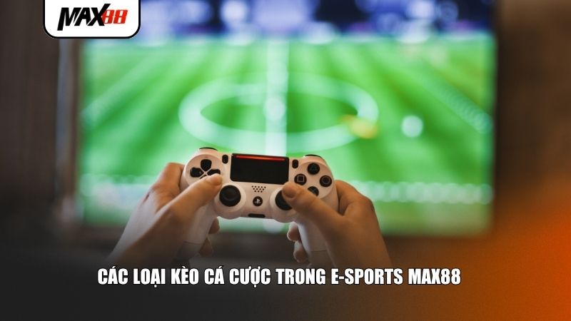 Các loại kèo cá cược trong E-Sports Max88